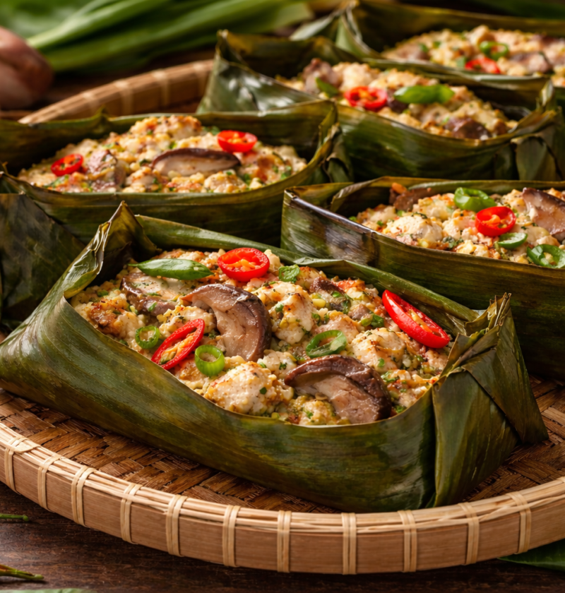 Pepes Tahu Jamur